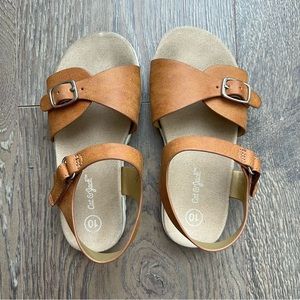 Toddler Girls’ Shaelyn Footbed Sandals - Cat & Jack